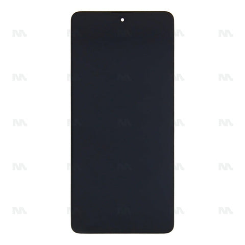 Chassis + Ecran Officiel Service Pack + Vitre pour Xiaomi Poco X5 Pro (22101320G / 22101320I) - Noir