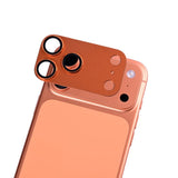 Protection ultra transparente pour appareil photo Rixus pour Apple iPhone 17 Pro Max Cosmic Orange