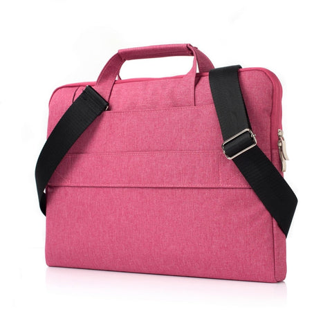 Housse pour ordinateur portable avec bandoulière 13, 14,2 pouces Rose