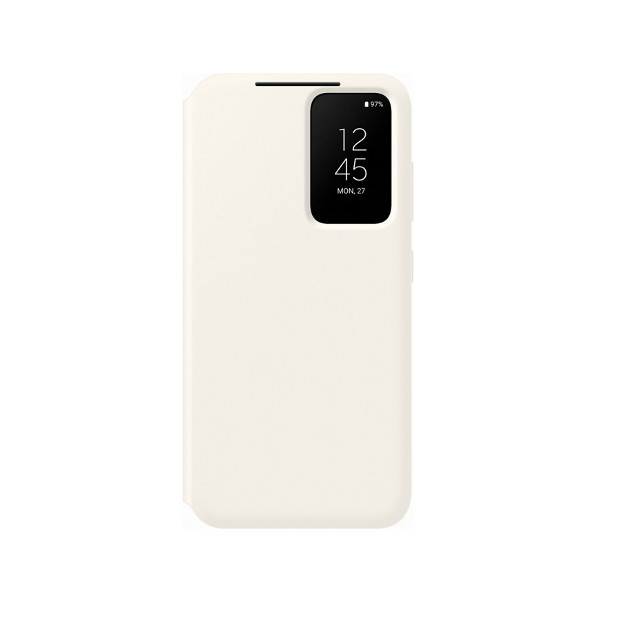 Étui portefeuille S-View pour Samsung S23 (SM-S911B) EF-ZS911CUEGWW - Crème