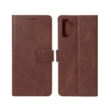 Etui livre pour Samsung Galaxy A15 5G - Marron