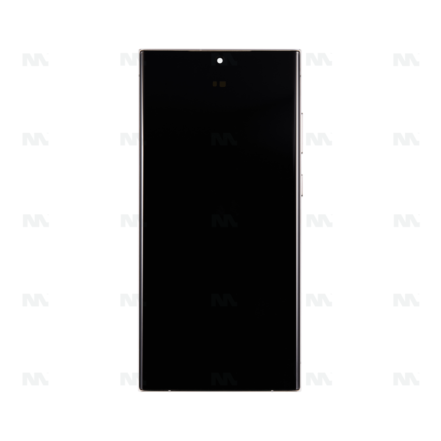Ecran LCD + Vitre pour Samsung Galaxy S23 Ultra S918B - Cream Assembled