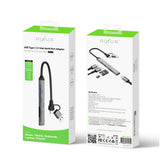 Adaptateur multiport Rixus RXHU05 USB-C 2 en 1