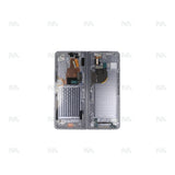 Chassis + Ecran Officiel Service Pack + Vitre pour Samsung Galaxy Z Fold5 F946B - Bleu