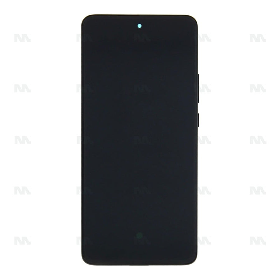 Chassis + Ecran LCD complet pour Motorola Edge 30 (XT2203) (5D68C20584) - Meteor Grey