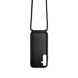 Cache-cordon pour collier Rixus TPU pour Samsung Galaxy A25 5G Noir