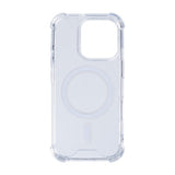 Étui anti-éclatement Rixus avec MagSafe pour Apple iPhone 16 Pro transparent