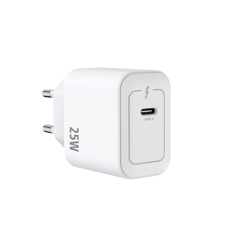 Adaptateur secteur USB-C Rixus RXHC25 25 W blanc