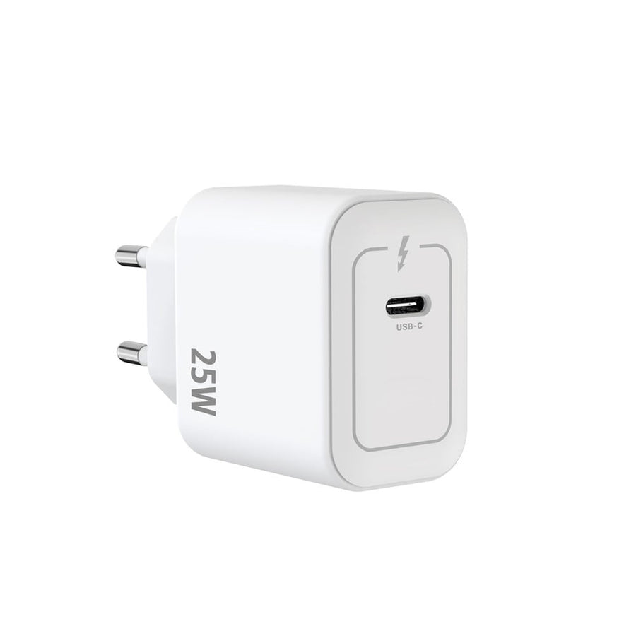 Adaptateur secteur USB-C Rixus RXHC25 25 W blanc