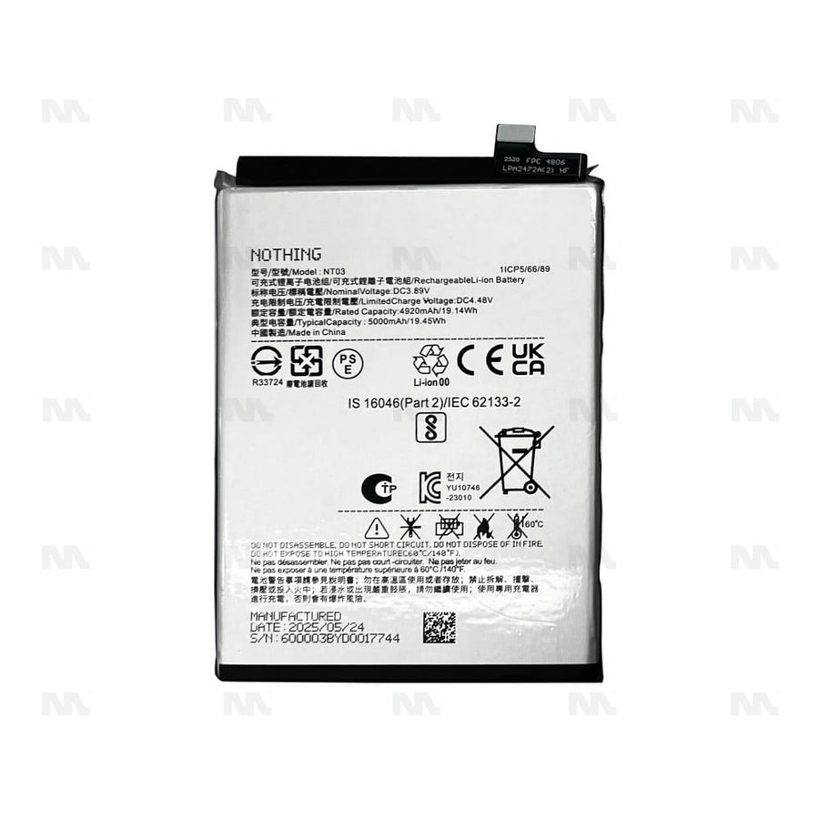 Batterie Nothing Phone 1, CMF Phone 1 (NT01) - OEM
