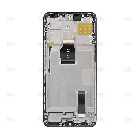 Chassis + Ecran Original OEM + Vitre pour Huawei Honor X8a (CRT-LX1, CRT-LX2, CRT-LX3) - Midnight Black