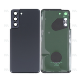 Vitre arrière pour Samsung Galaxy S21 5G G991B avec objectif Phantom Grey OEM