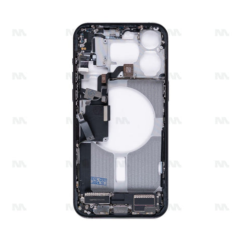 Cadre central pour Apple iPhone 15 Pro Max – Noir Titane – OEM