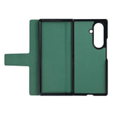 Étui portefeuille Rixus avec porte-stylo pour Samsung Galaxy Z Fold 7 vert