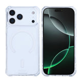 Étui antichoc Rixus Armor-X avec MagSafe pour Apple iPhone 17 Pro Max transparent