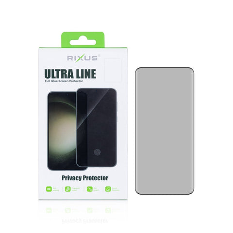 Verre trempé Rixus Privacy Ultra Line pour Samsung Galaxy S22 Plus, S23 Plus
