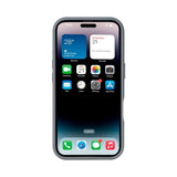 Coque de protection Mag Carbon avec MagSafe pour Apple iPhone 16 – Gris titane