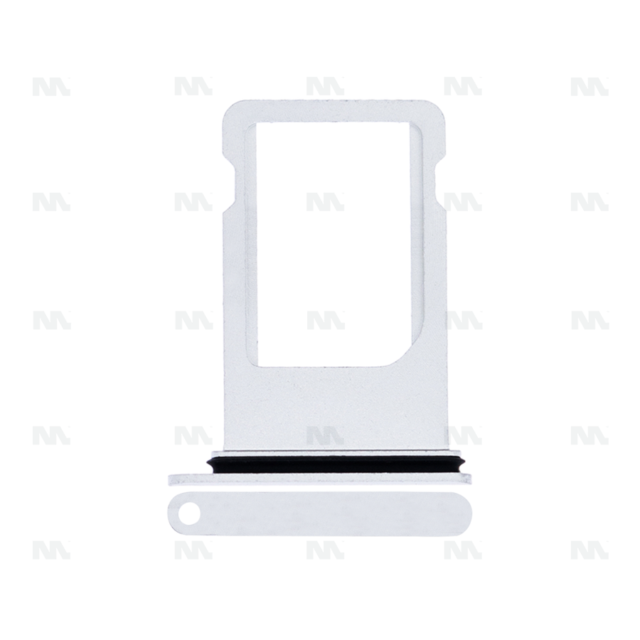 Support de carte SIM argenté reconditionné pour Apple iPhone 8 Plus