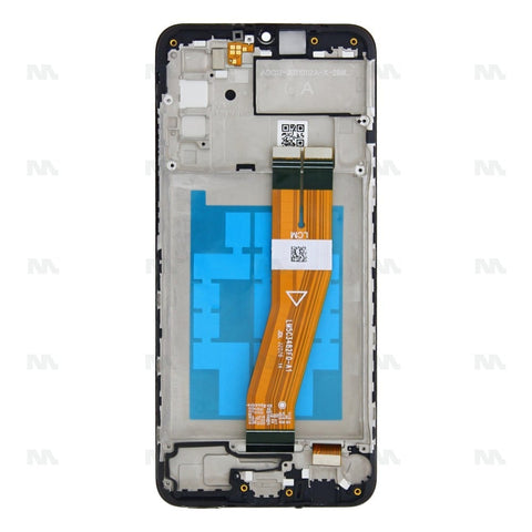 Chassis + Ecran Original OEM + Vitre pour Samsung Galaxy A02s NON EU A025F - Noir
