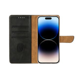 Rixus Bookcase pour Apple iPhone 14 Pro Noir