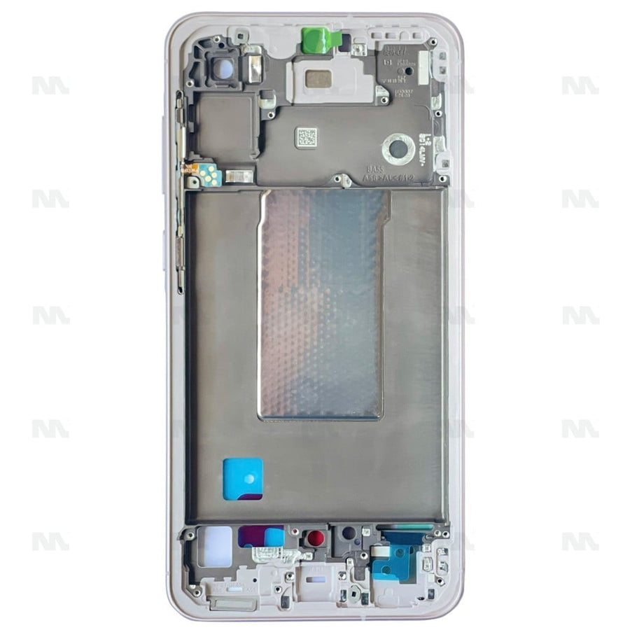 Cadre central rose OEM pour Samsung Galaxy A56 A566B