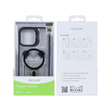 Étui Rixus Classic 03 avec MagSafe pour Apple iPhone 16 Plus Noir