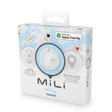 Étui en cuir PU blanc pour MiLi MiTag (lot de 1)