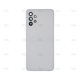 Vitre arrière Samsung Galaxy A32 5G A326B avec objectif, blanc génial, Original