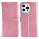 Rixus Bookcase pour Apple iPhone 14 Pro Max Rose