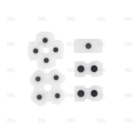 Jeu de boutons en caoutchouc pour manette Playstation 4 (5 pièces)