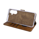 Coque Etui Rixus pour Samsung Galaxy A57 - Marron