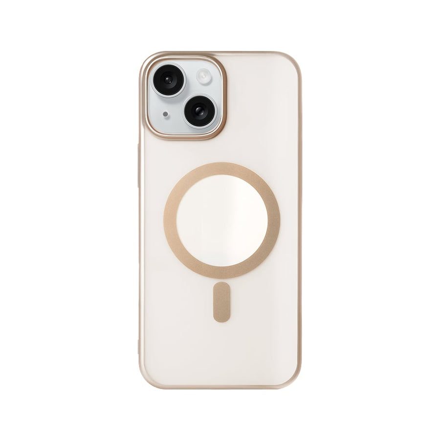 Étui Rixus Instinct Mag pour Apple iPhone 13, 14 Desert Titanium
