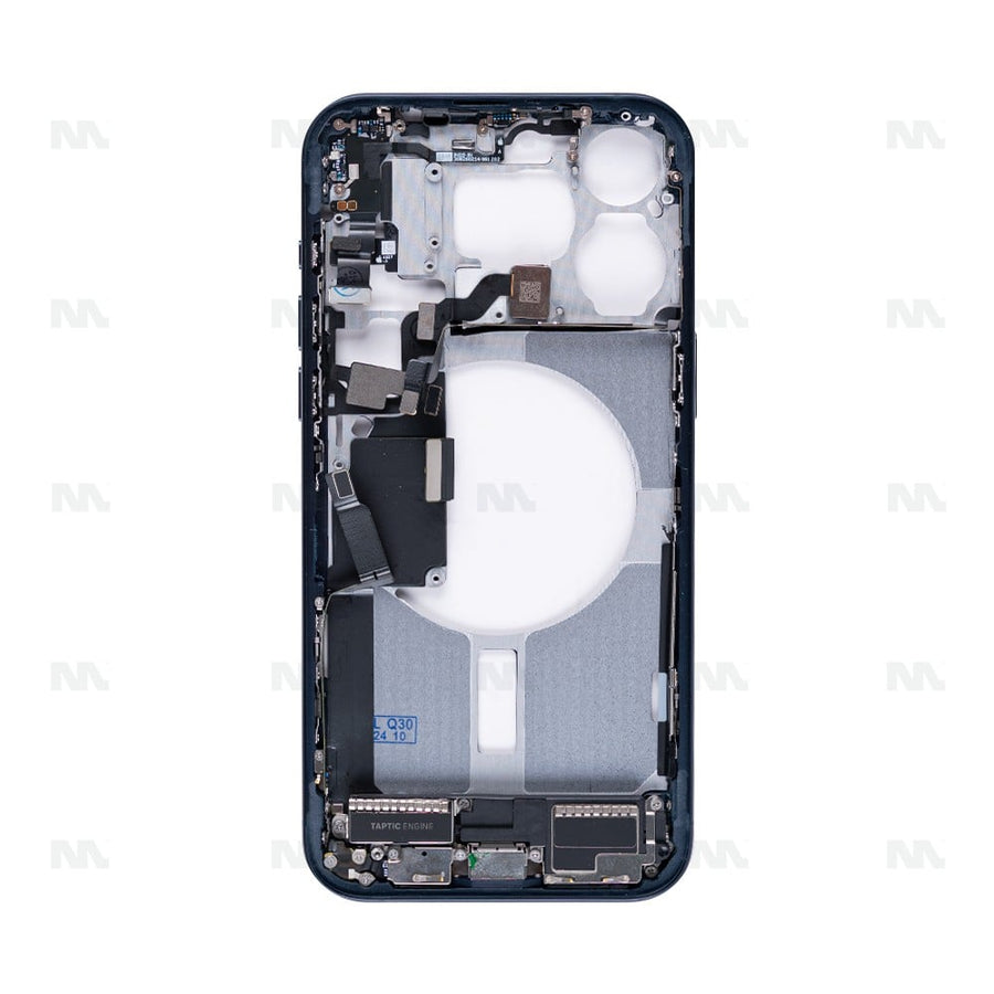 Cadre central bleu titane OEM pour Apple iPhone 15 Pro Max