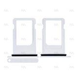 Support de carte SIM argenté reconditionné pour Apple iPhone 8 Plus