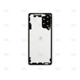 Vitre arrière pour Samsung Galaxy A73 5G A736B avec objectif, blanc génial, OEM