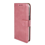 Rixus Bookcase pour Apple iPhone 16e Rose