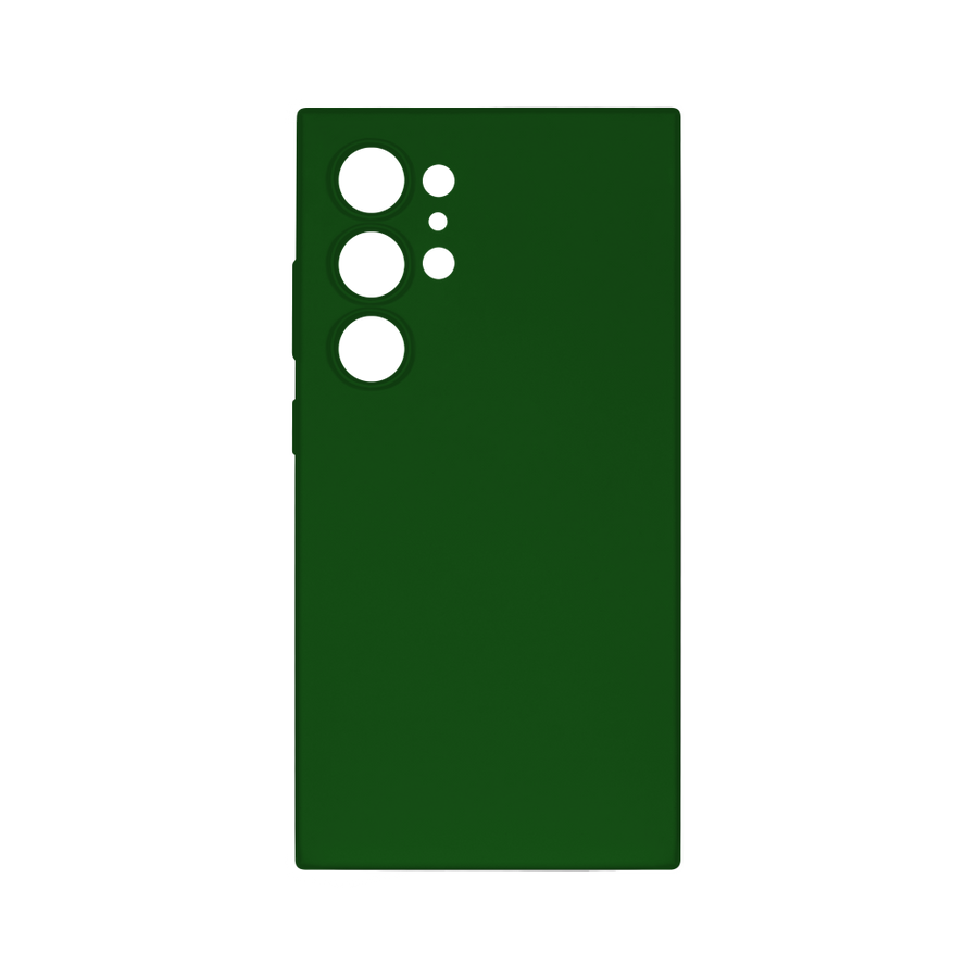 Coque de téléphone souple en TPU Rixus pour Samsung Galaxy S24 Ultra vert foncé