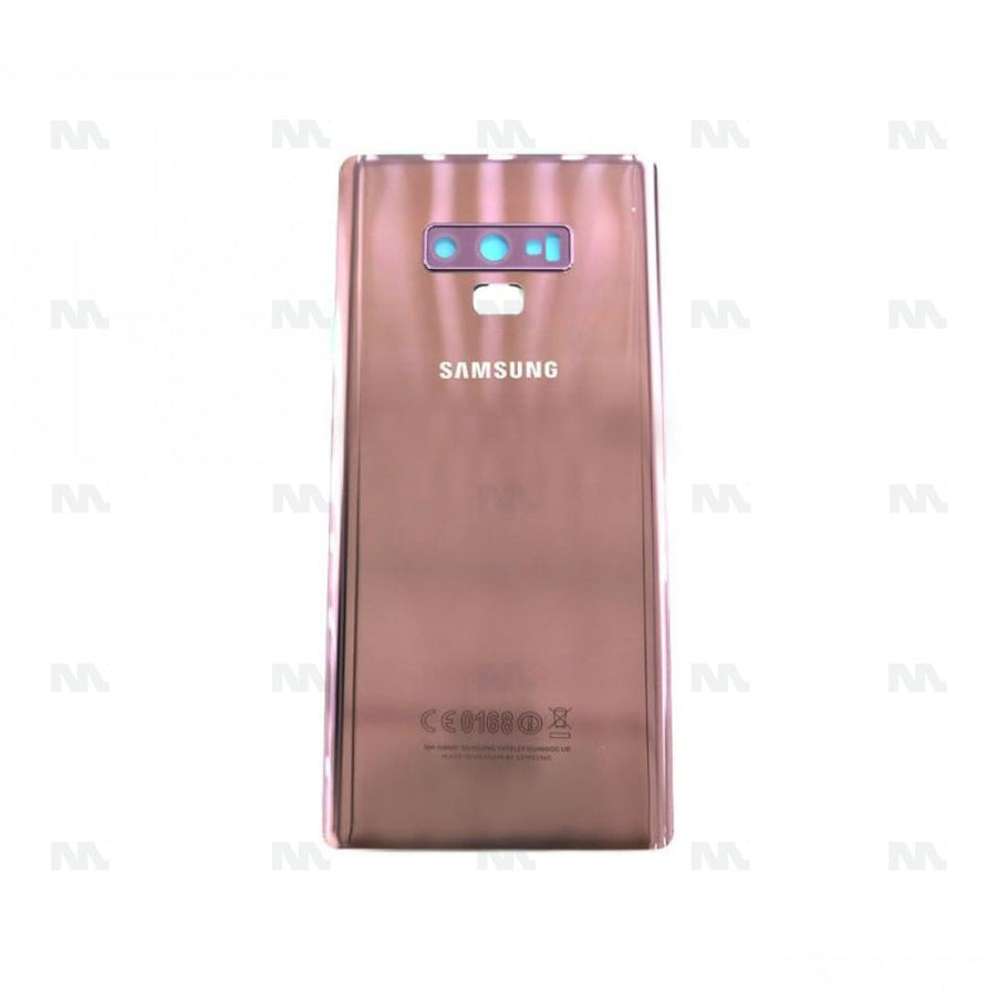 Vitre arrière pour Samsung Galaxy Note 9 N960F avec objectif violet lavande OEM