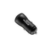 Chargeur voiture Rixus RXCC11 USB-C PD+QC 20 W noir