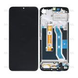 Chassis + Ecran Original OEM + Vitre pour Realme C25Y RMX3265 / RMX3268 / RMX3269 - Noir