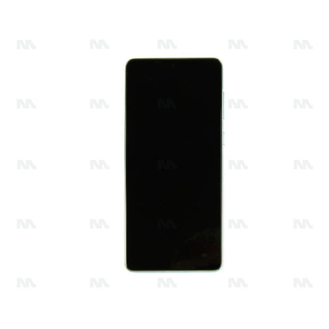 Chassis + Ecran Officiel Service Pack + Vitre pour Samsung Galaxy A73 5G A736 - Menthe