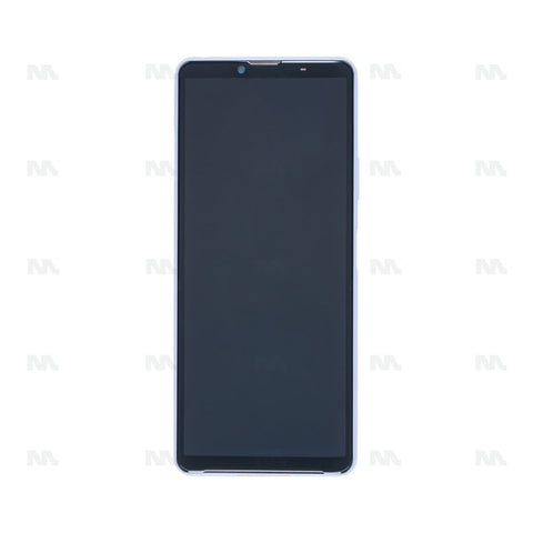 Chassis + Ecran Original OEM + Vitre pour Sony Xperia 10 III (XQ-BT52) - Bleu