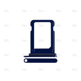 Support de carte SIM bleu reconditionné pour Apple iPhone 12 Mini