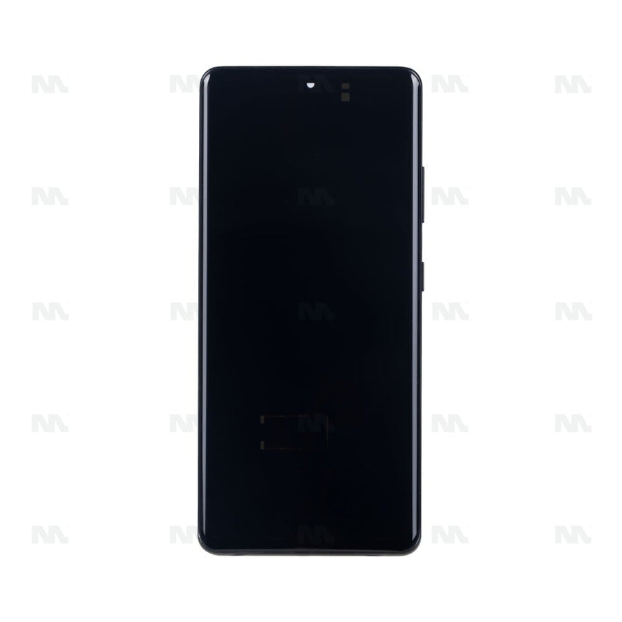 Chassis + Ecran OLED + Vitre pour Samsung Galaxy S21 Ultra 5G G998B - Phantom Black