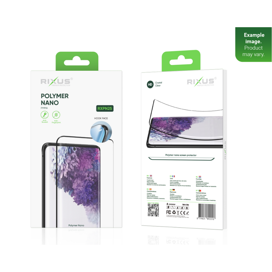 Verre nano polymère Rixus pour Samsung Galaxy S10