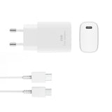 Adaptateur PD CH25W08 USB-C vers USB-C 25 W blanc