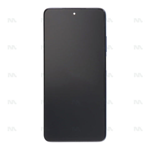 Chassis + Ecran Original OEM + Vitre pour Xiaomi Mi 10T Lite 5G (M2007J17G) / Redmi Note 9 Pro 5G (M2007J17C) - Noir