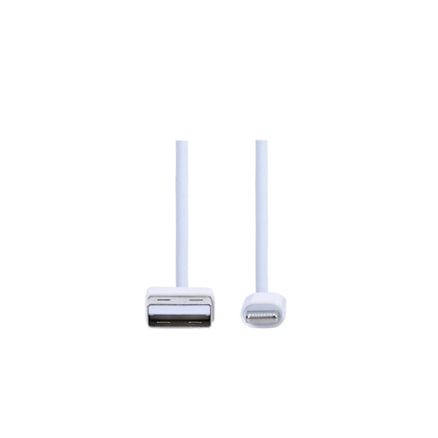 Câble de données Lightning blanc pour iPhone, 100 cm