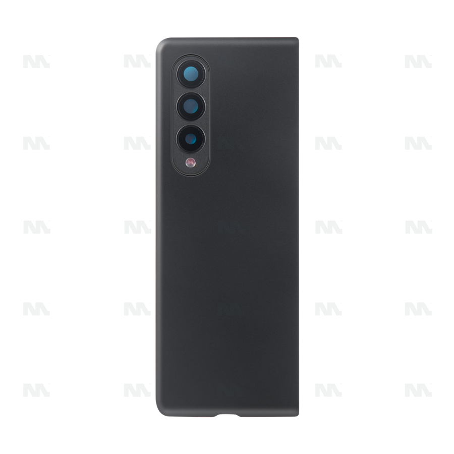 Vitre arrière pour Samsung Galaxy Z Fold3 5G F926B avec objectif Phantom Black OEM