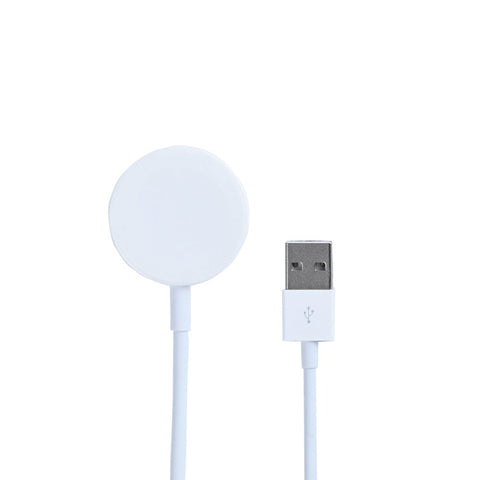 Chargeur magnétique Watch Series vers câble USB 200 cm blanc